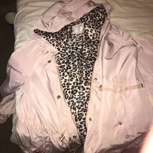 pink cheetah coat